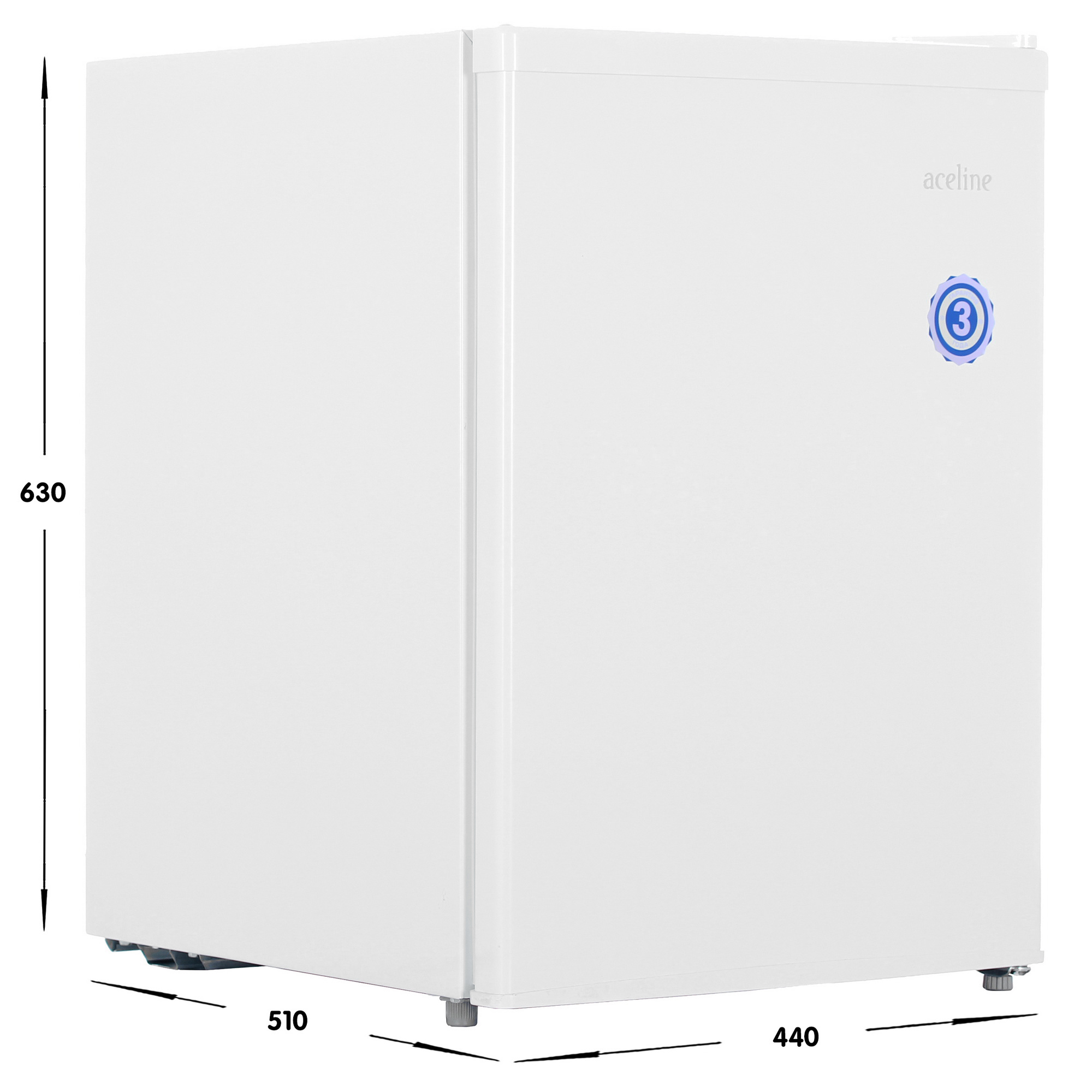 5408217 Холодильник компактный   Aceline S07AMA белый STDN-0121613 - Вид №7