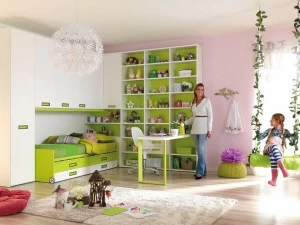 Moretti Compact Модульная спальня-мостик из ясеня