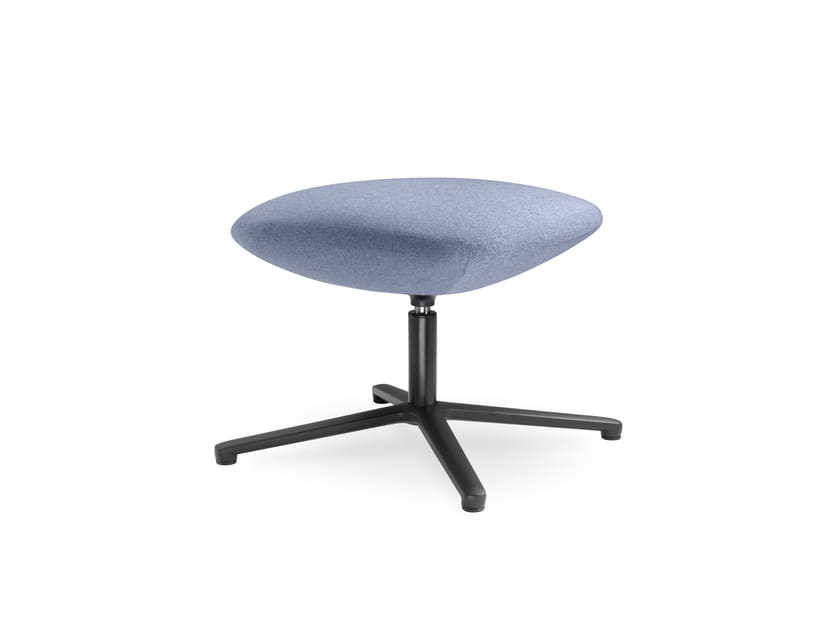 Кожаная вращающаяся мягкая спицевая подставка для ног LD Seating Melody Lounge ARCH-00030141