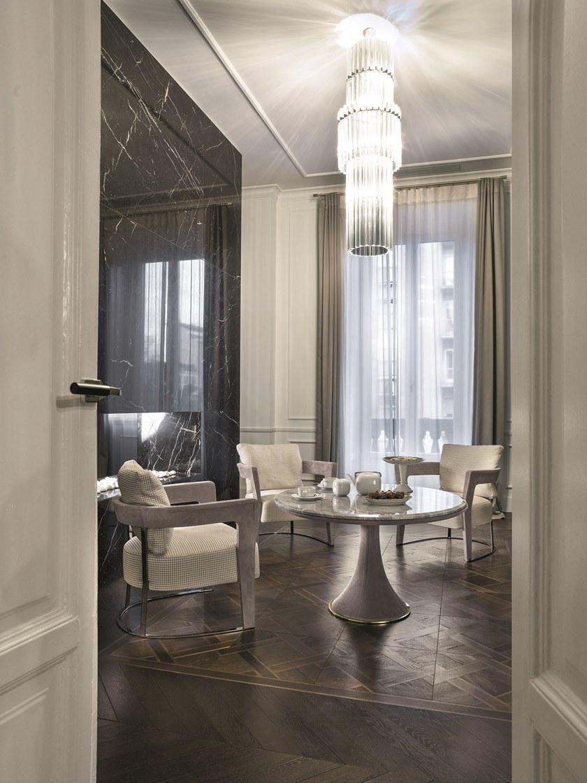 Longhi Кресло из ткани с подлокотниками Loveluxe 2016 – vanity collection X 685 - Вид №3