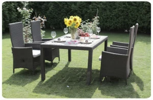 Стол обеденный коричневый Lavras BESTA FIESTA MONACO 044713 Бежевый;коричневый