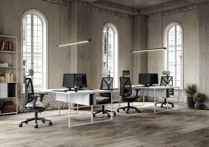 LD Seating Регулируемое по высоте офисное кресло из ткани с 5 спицами Leaf 500-sys - Вид №5