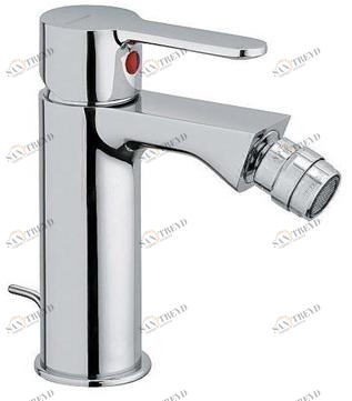 Rubinetterie Frattini Смеситель для биде, однорычажный, со сливом Mocca sun-id-1515528