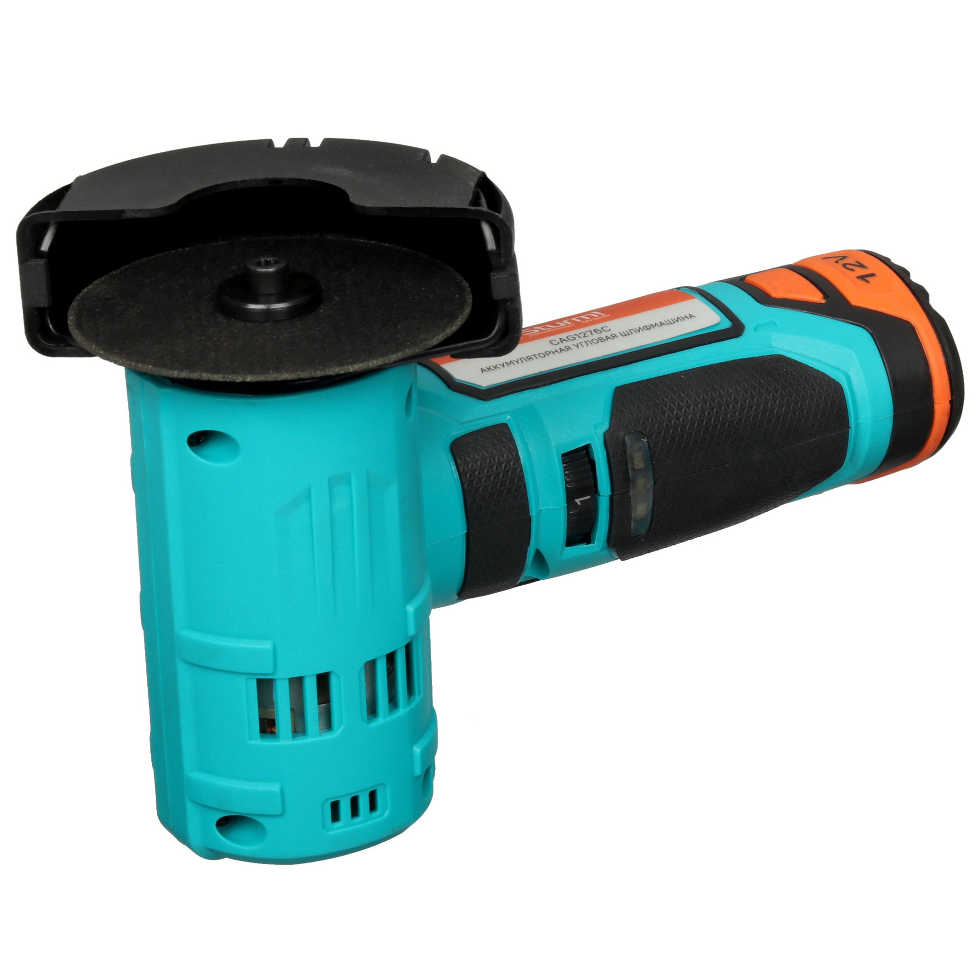 Углошлифовальная машина (УШМ) Sturm! CAG1276C 1BatterySystem 12V 5451830 STDN-0081066 - Вид №7