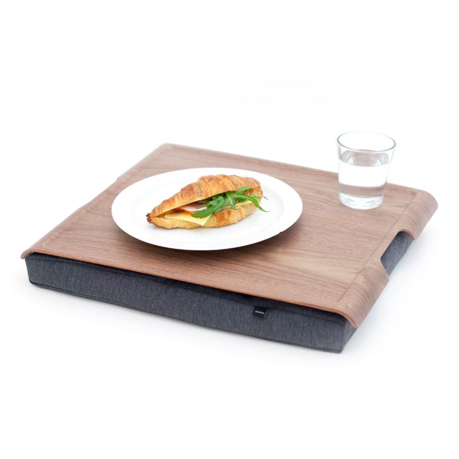 261303 Подставка с деревянным подносом anti-slip, орех Bosign  - Вид №7