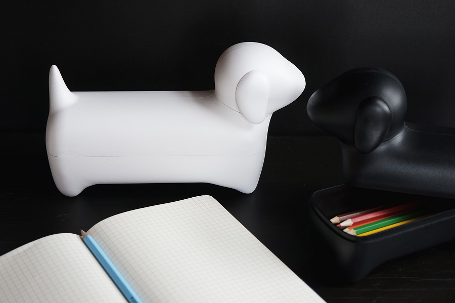 Коробка для мелочей Dacholder, черная Qualy QL10291BK - Вид №8