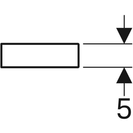 841991000 Настенная полка Geberit iCon Geberit  - Вид №20