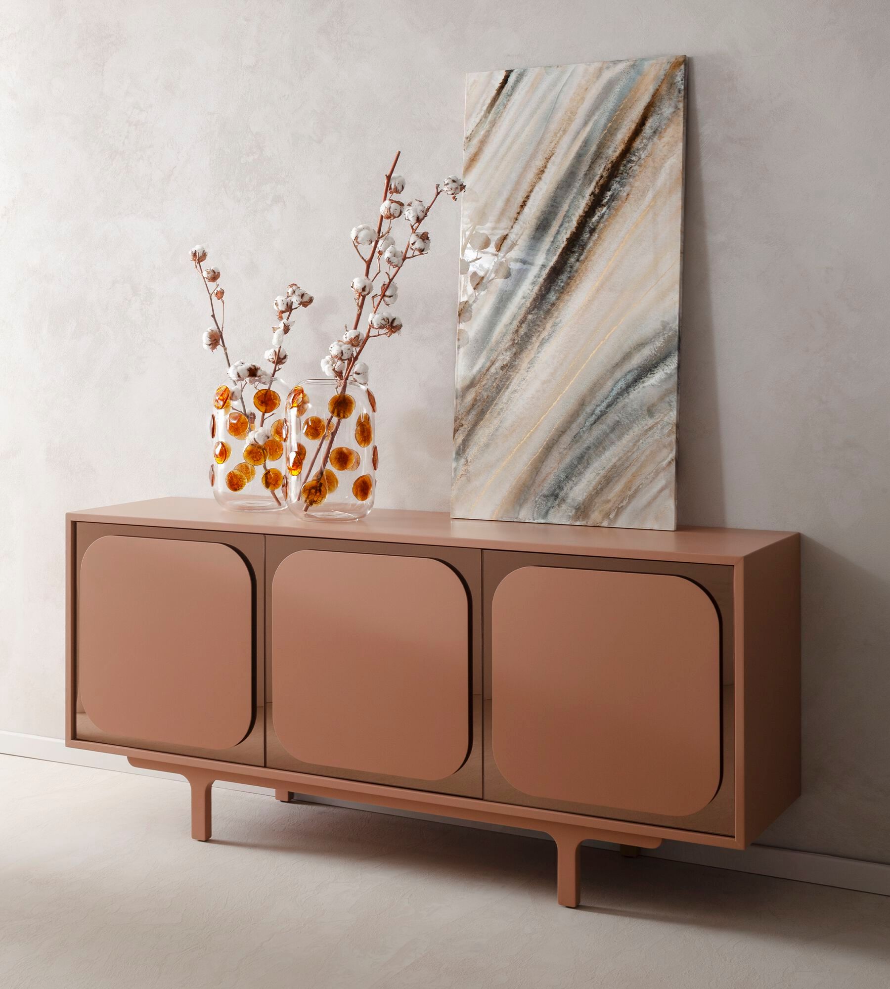 Шкаф из дерева и стекла с распашными дверями Morica Design Haute Couture ARCH-00093048 - Вид №5