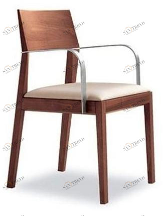 Tonon Стул из массива дерева с подлокотниками Tendence 140 140.11