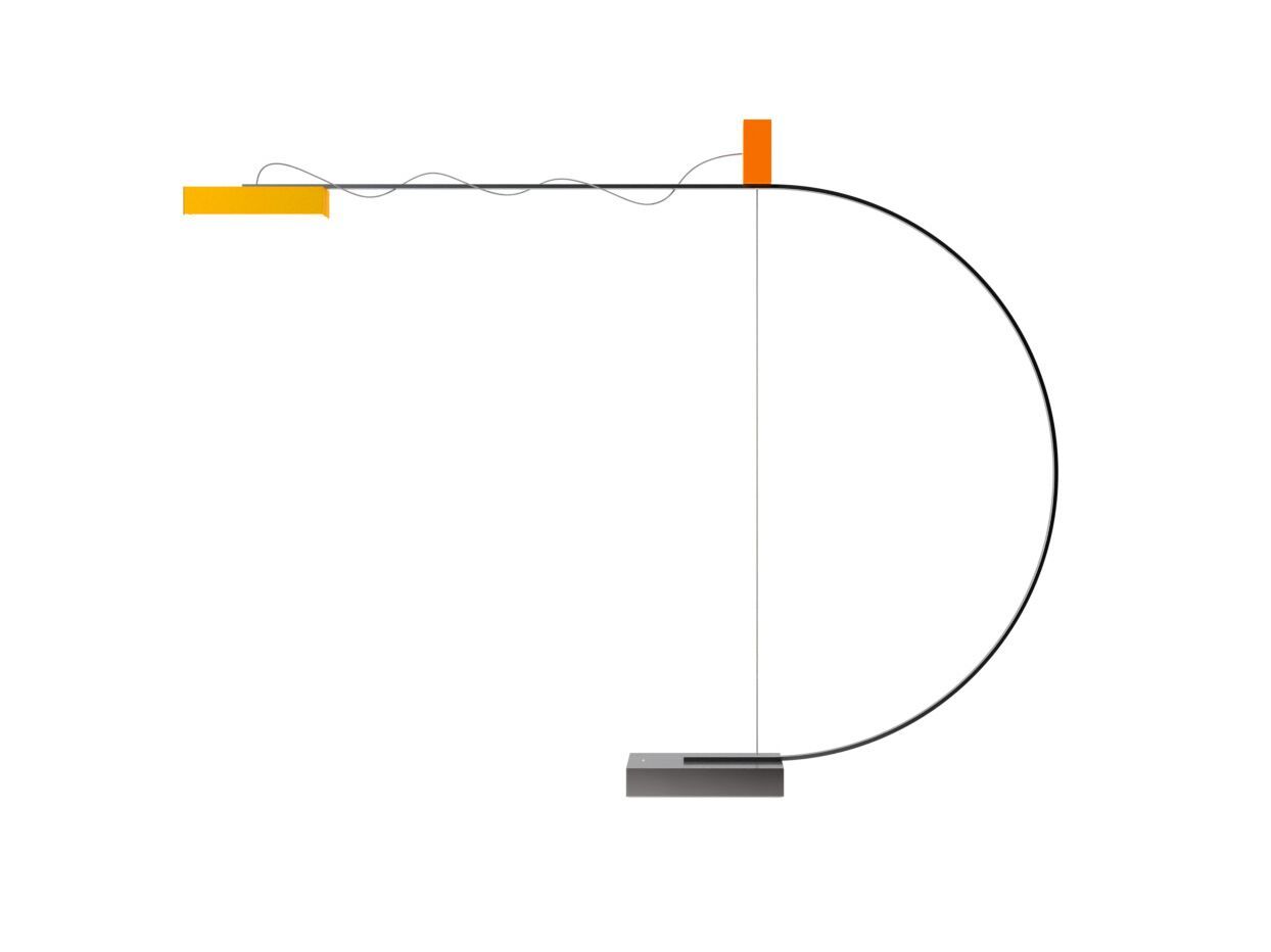 Алюминиевая светодиодная настольная лампа NEMO CUPIDO ARCH-00046043