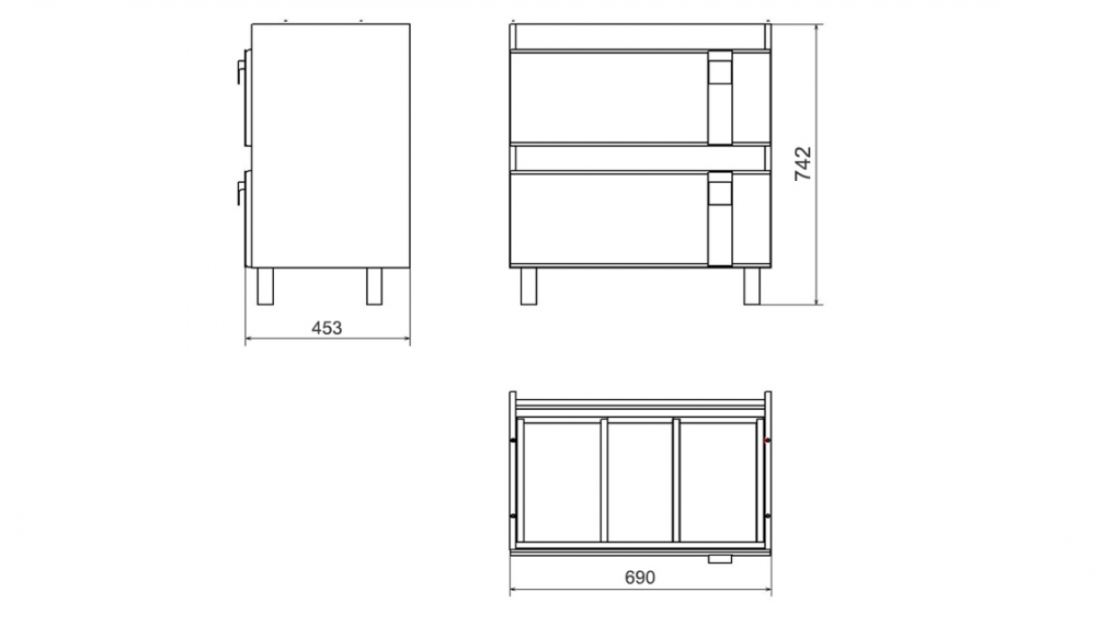 tnLAM.70-11.21 Тумба под раковину Velvex Crystal Santreyd - Вид №1