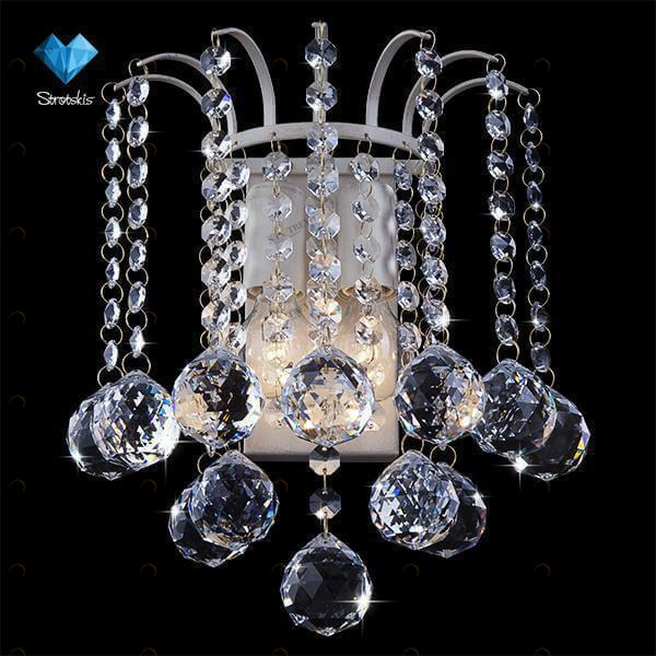 Бра настенное белое Eurosvet 3299/2 Strotskis EUROSVET 3299 00-3930943 Белый 