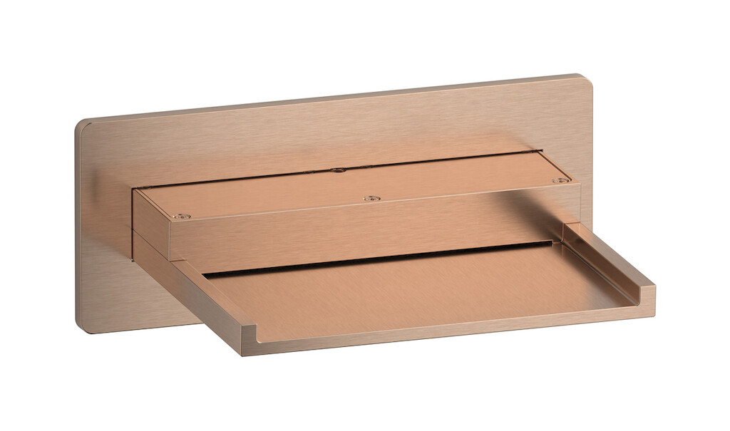 Настенный каскад с водопадом WE ARE IB ru318sr Brushed Rose Gold Rubacuori 