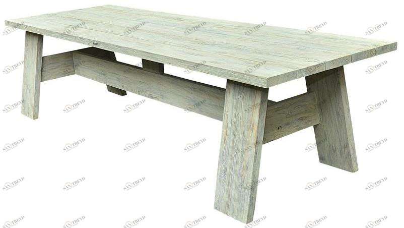 cbdesign Прямоугольный садовый стол из тика King P0098/99/100/101/107