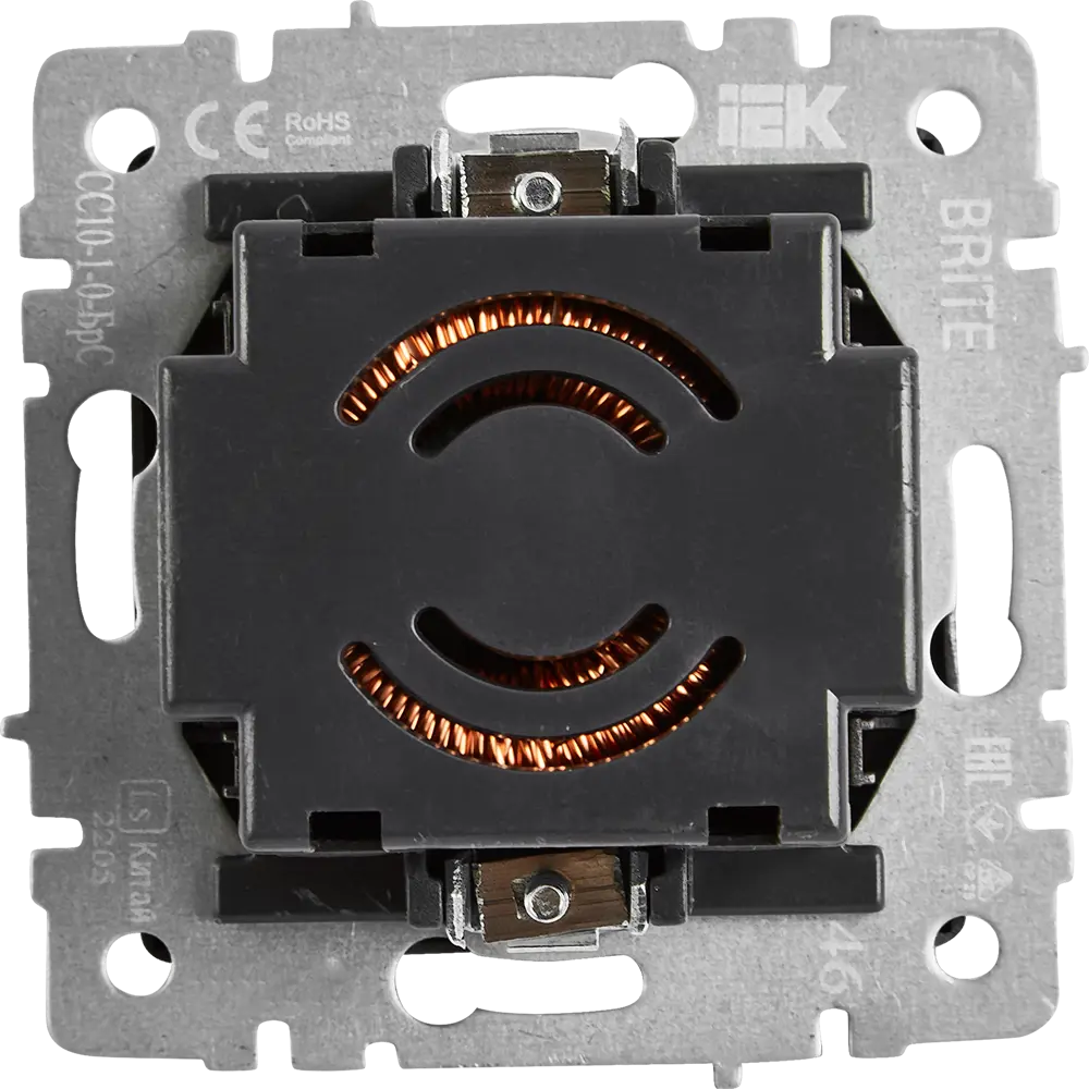 IEK Brite - Встраиваемый диммер для плавного регулирования света 87761709 STLM-1110770 - Вид №2