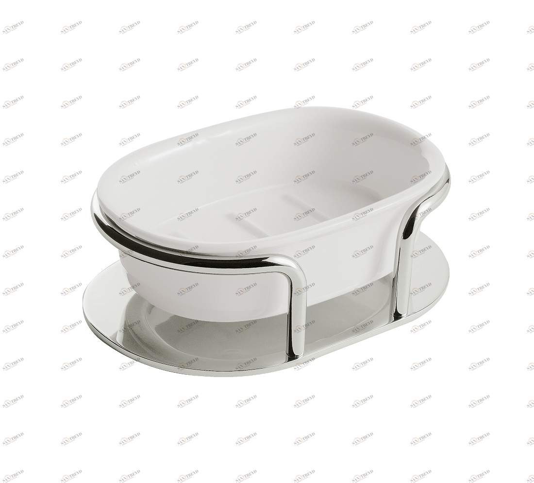 Gentry Home Керамический держатель стакана St James Никель GH100589 