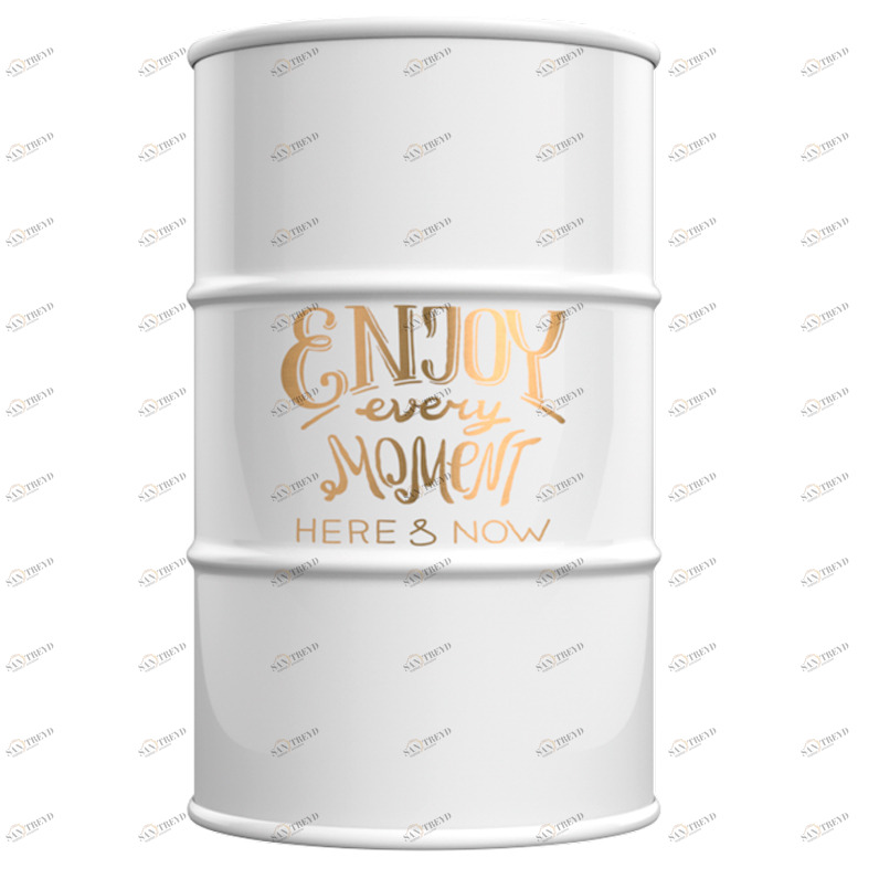 Бочка металлическая декоративная Enjoy L Белый STARBARREL  043814 Белый 