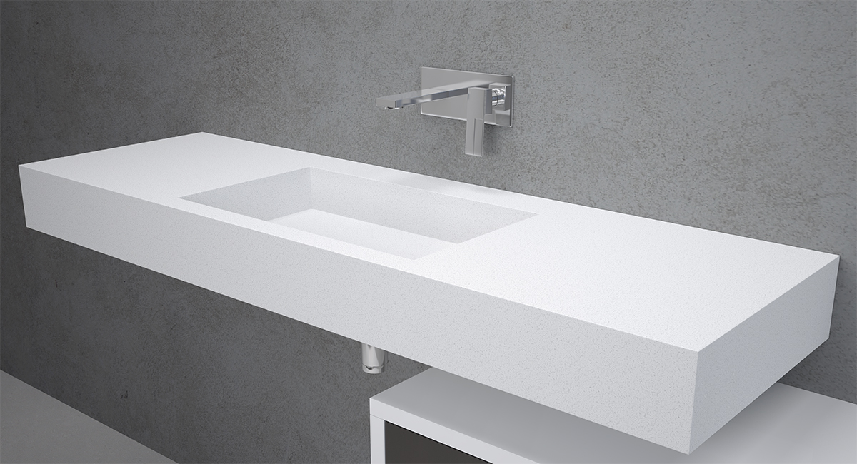 Раковина столешница Sublime Apaiser 8738