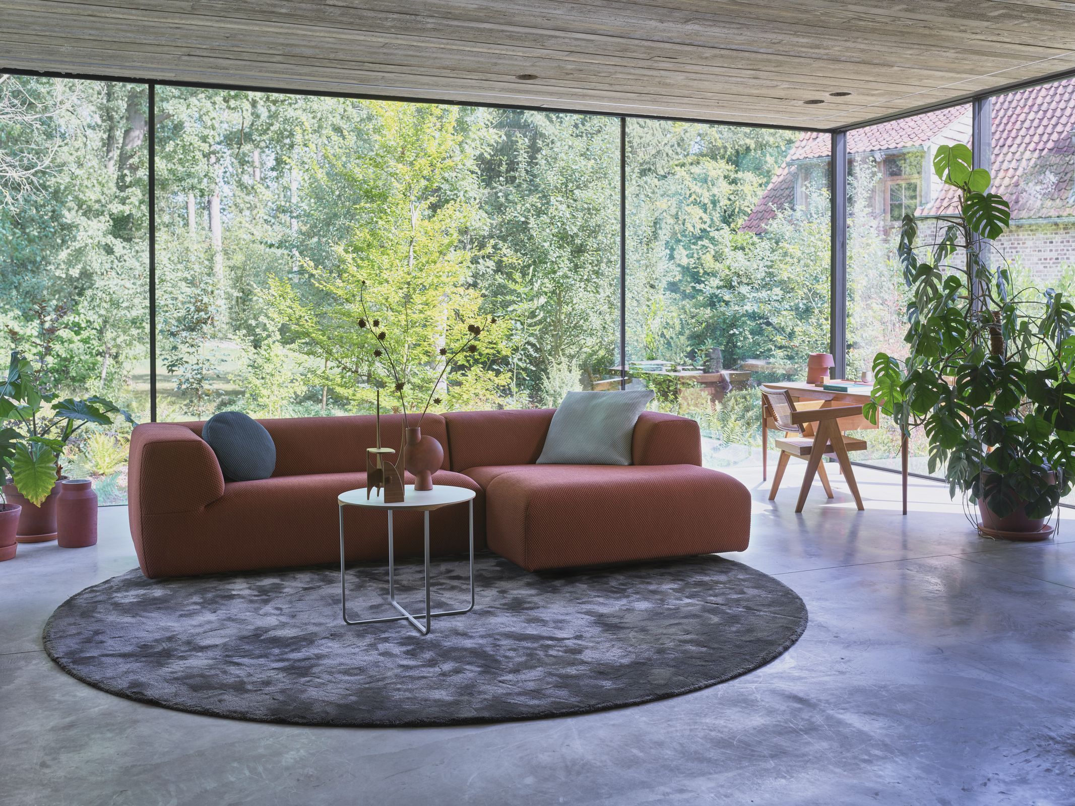 Съемный тканевый диван с полуостровом Montis Aztec ARCH-00005665