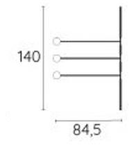 Adrenalina Бра с прямым светом из металла Roche sun-id-1408824 - Вид №3