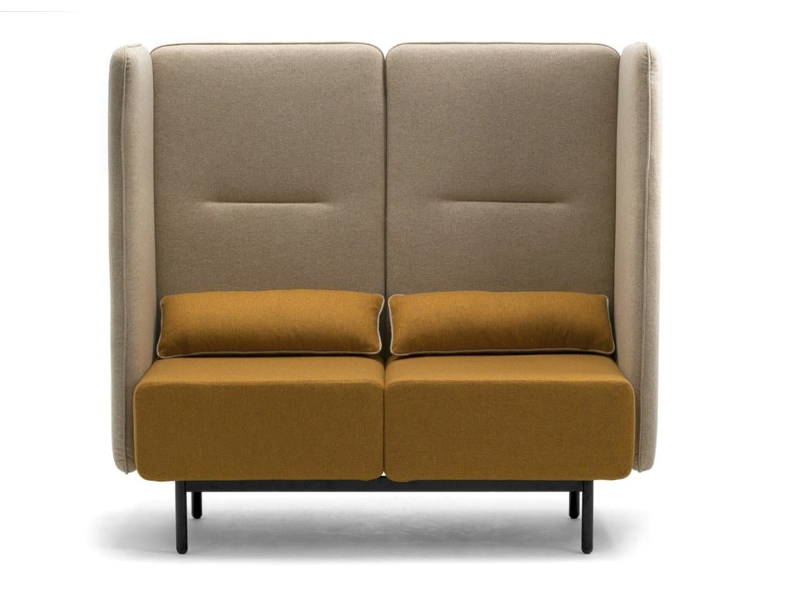 2-местный огнестойкий тканевый диван с USB-разъемом Leyform Around ARCH-00007495 - Вид №1