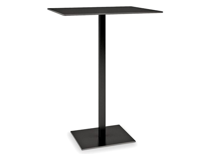 Высокий квадратный стол из Alucompact® и стали Infiniti PLANO TABLE ARCH-00033072