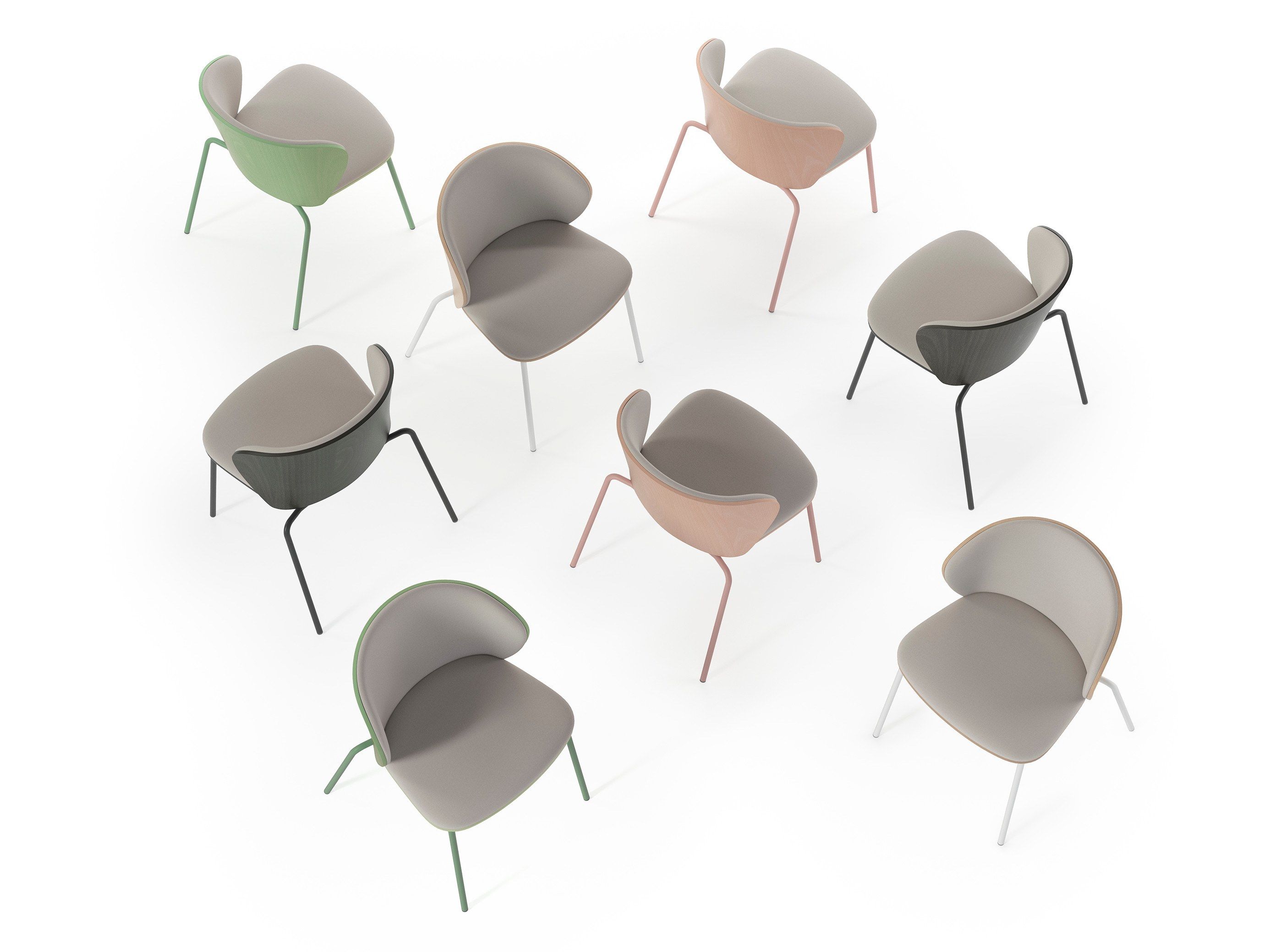 Деревянный мягкий стул SITLOSOPHY® Enkei ARCH-00009634