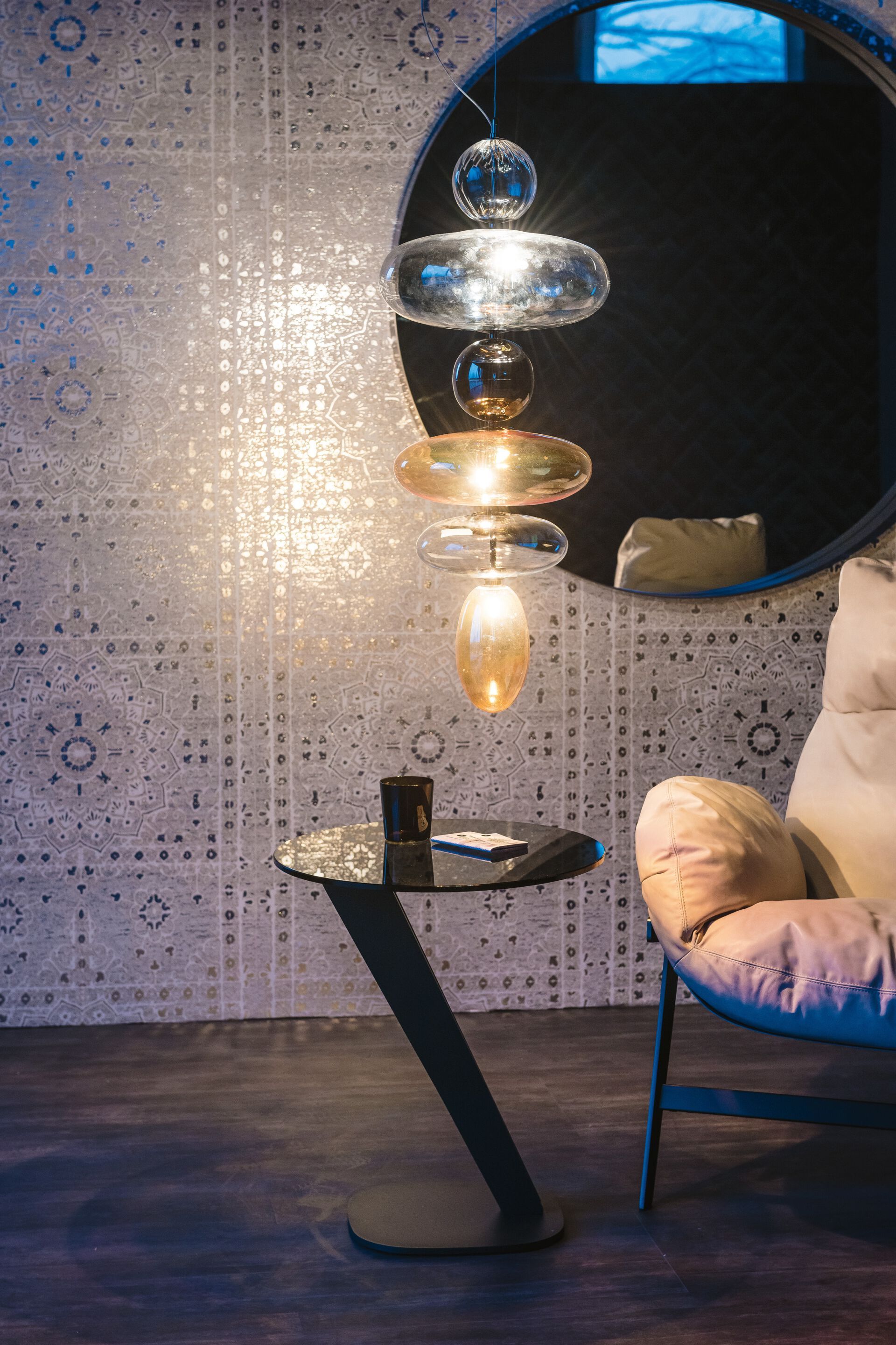 Подвесной светильник из боросиликатного стекла Cattelan italia BABAN ARCH-00074257 - Вид №2