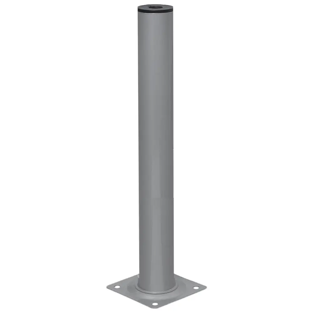 Ножка круглая 300х30 мм цвет серый LARVIJ STLM-2042887 - Вид №3