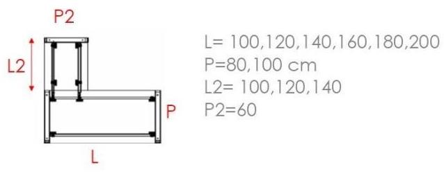 Elitable Стол угловой из лакированной древесины Eco sun-id-1350591 - Вид №3