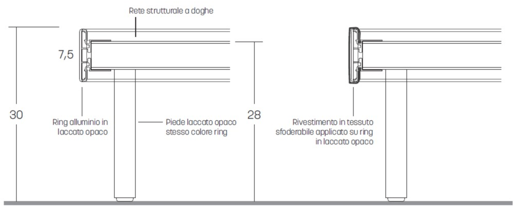 Caccaro Двуспальная кровать Groove sun-id-1400422 - Вид №6