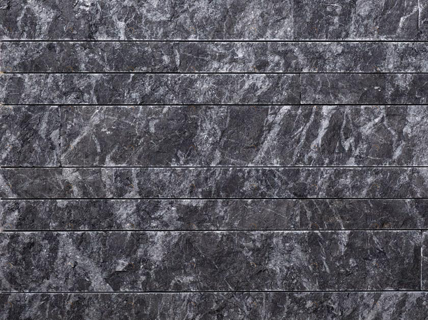 B&B Rivestimenti Naturali Облицовка натуральным камнем Pietra Listho nero h5+10