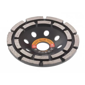 Чашка алмазная двухрядная Sparta 125x22.2 мм