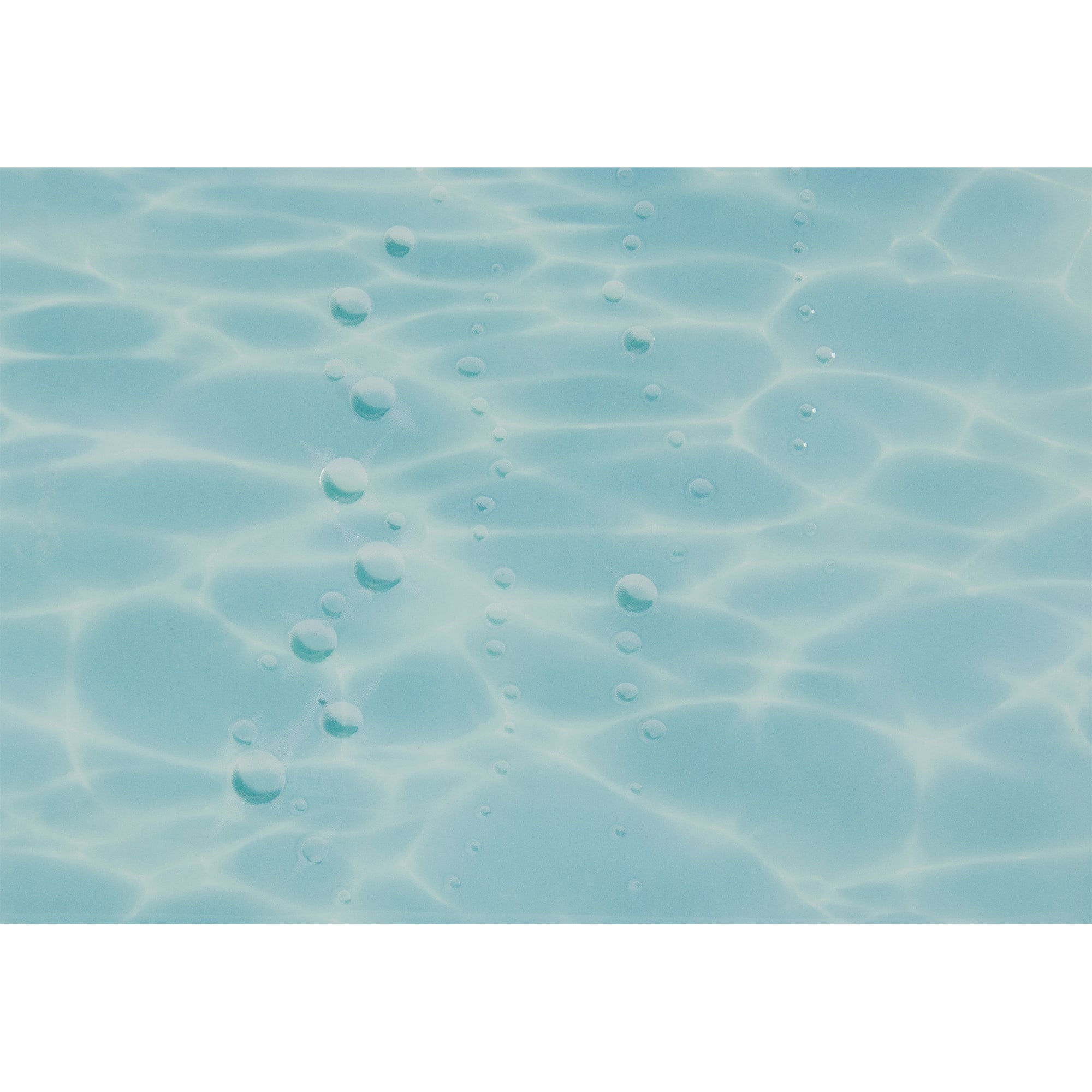 13335184 Декор « Пузырьки» 24.9х36.4 см цвет голубой Лагуна Santreyd