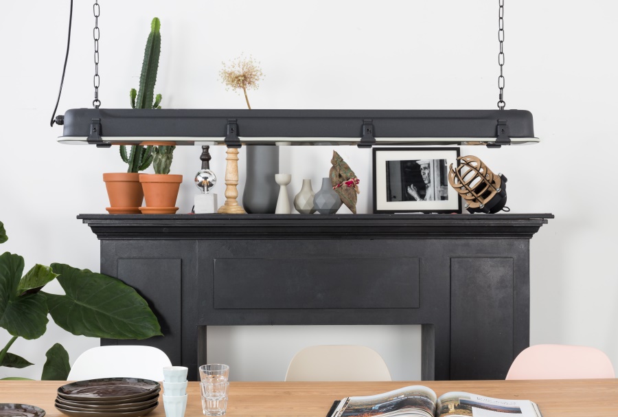 Лампа подвесная G.T.A. L, черная Zuiver 5300090 - Вид №1