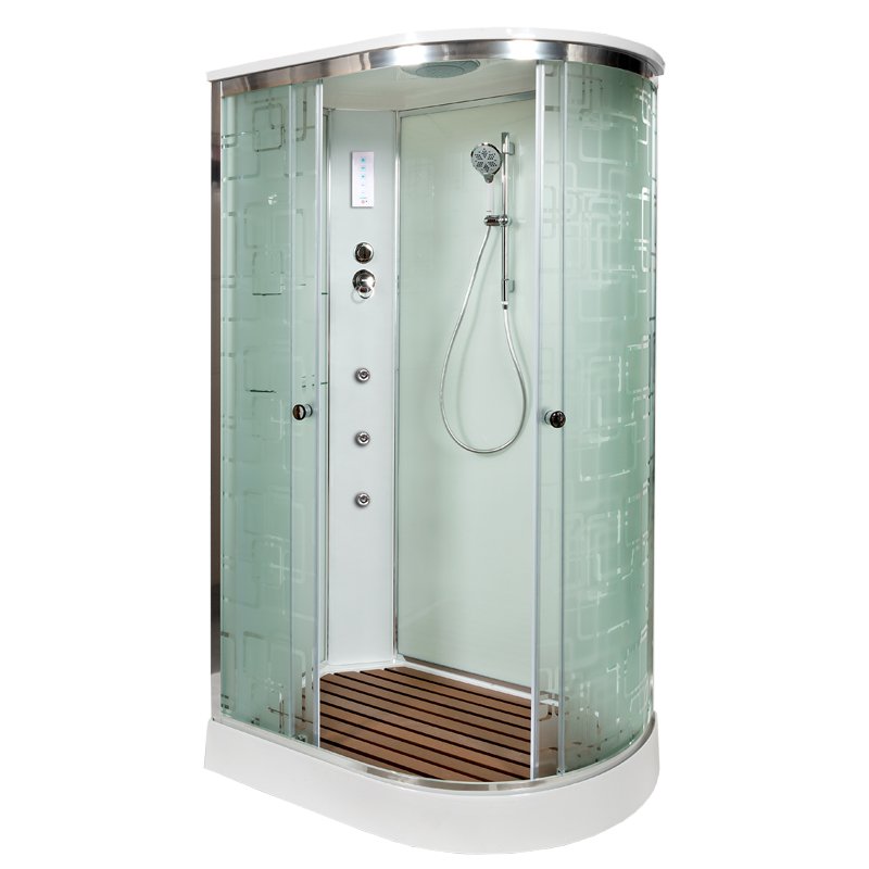 ЕМ4512 L с электрикой (эл.) Душевая кабина DETO Серия EM ЕМ1511 L с гм. и эл. - Вид №6