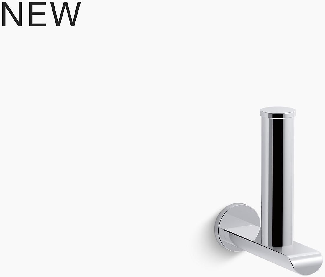 KOHLER Вертикальный держатель туалетной бумаги Avid  K-97502-CP  - Вид №1