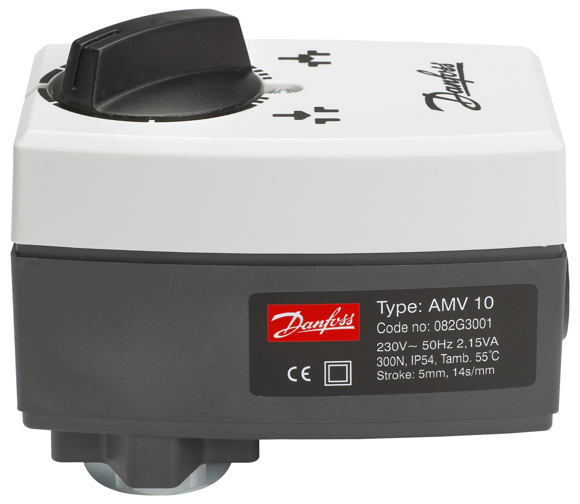 Danfoss Редукторные электроприводы с трехпозиционным управлением AMV 435 Эл.привод имп., 230В пер. тока 082H0163  - Вид №2