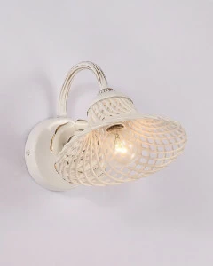 Бра настенное белое Lumien Hall "Келлай" W17074/1WHRG LUMIEN HALL ФЛОРИСТИКА 00-3929722 Белый