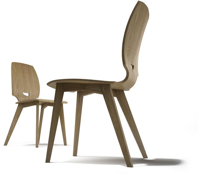 sixay furniture Эргономичный стул из фанеры Finn sun-id-1480662 - Вид №1