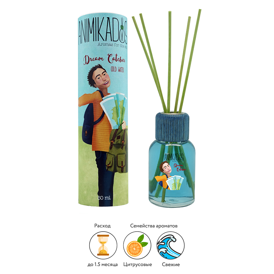 MK050LEAMGB Диффузор ароматический , animikados, dream catcher, 50 мл Ambientair  - Вид №1