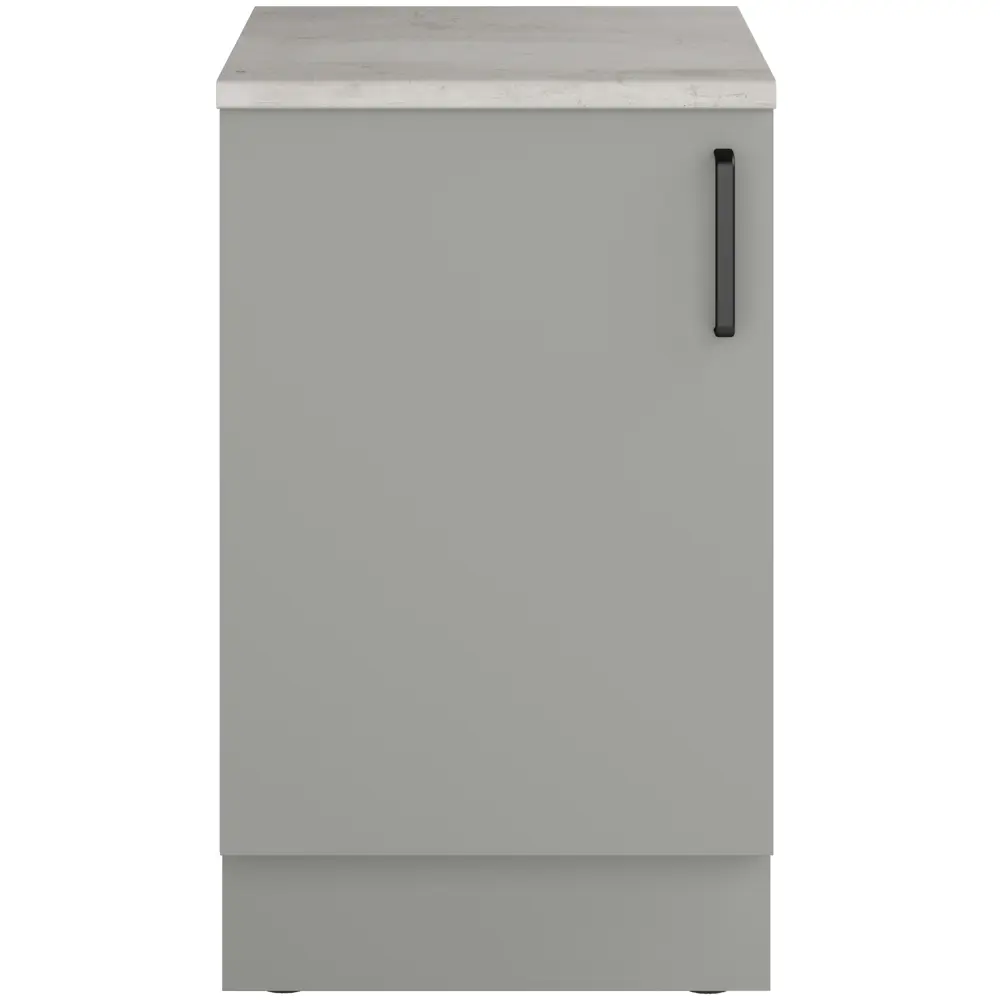 Кухонный шкаф напольный Нарбус 50x85.2x60 см ЛДСП цвет серый 86578428 STLM-2084065 Santreyd - Вид №3