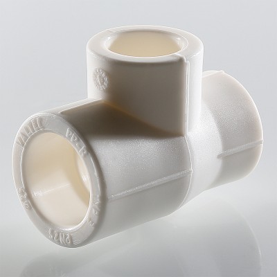 VTp.735.0.040020040 Фитинг полипропиленовый – тройник переходной Valtec 40 x 20 x 40 мм  - Вид №3