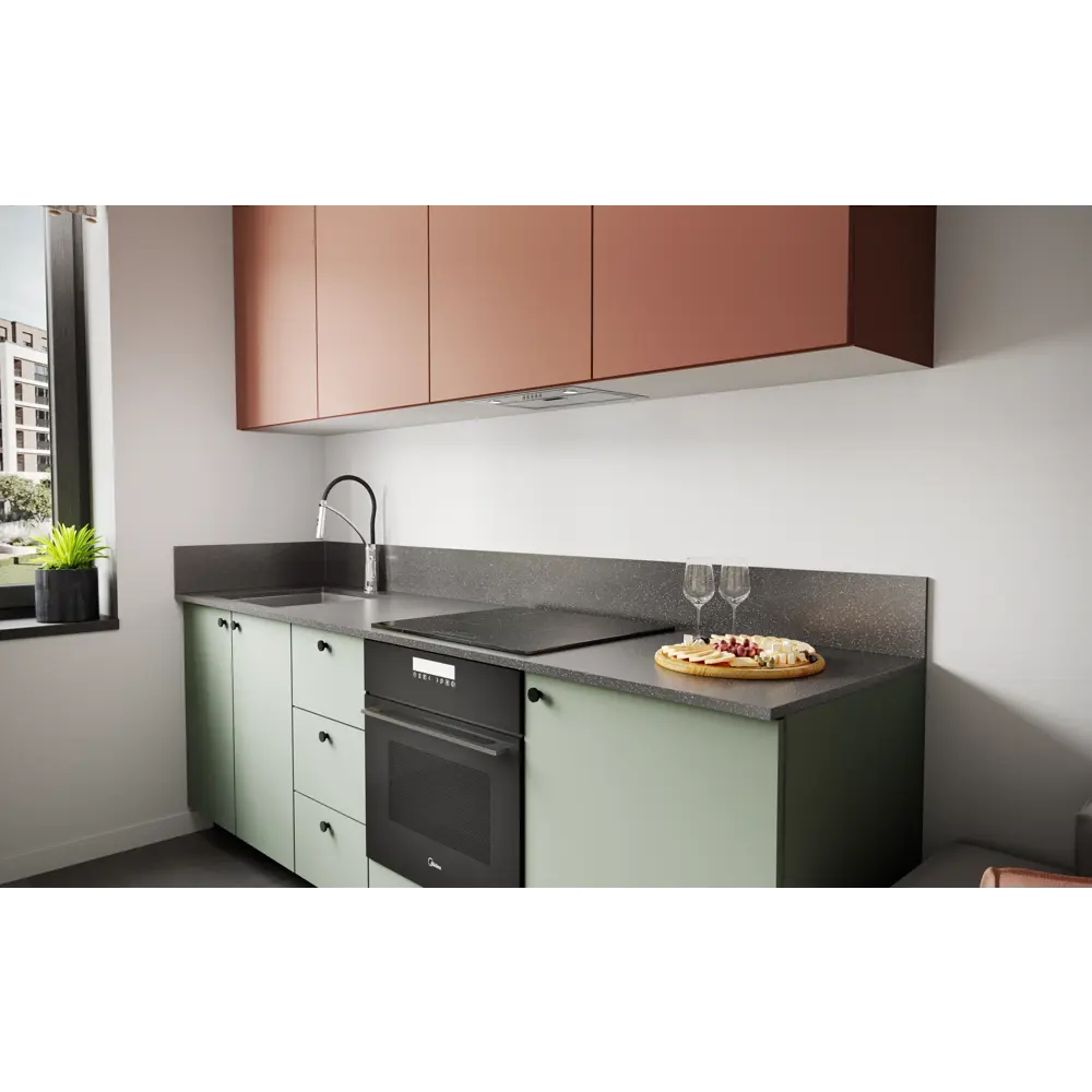 Фальшпанель Konsensa Тара для кухонного шкафа 37×102 см терракотовый МДФ 89385592 STLM-1414627 - Вид №8