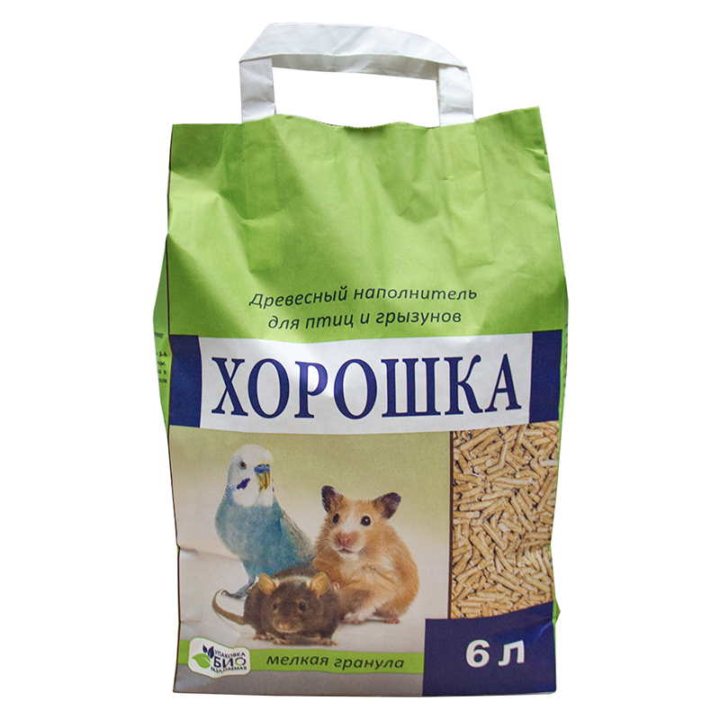 ПР0045454 Наполнитель для грызунов 6л ХОРОШКА 