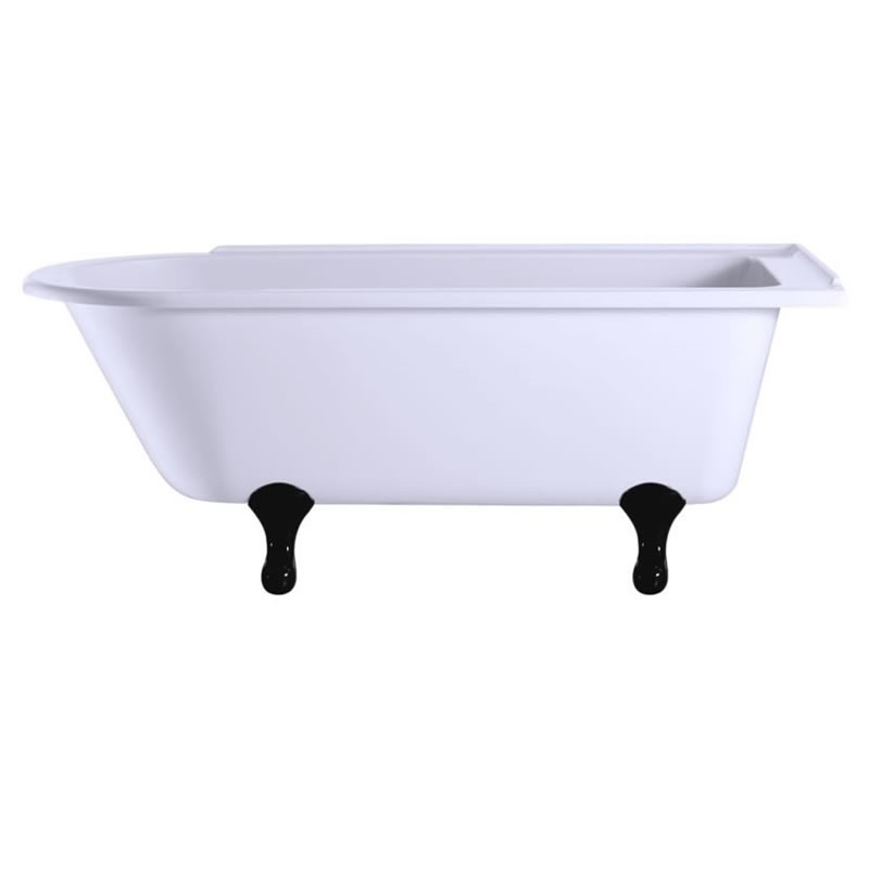 Ванна акриловая Hampton правосторонняя с ножками E10 BLA Hampton Burlington E14, E10 BLA - Вид №1