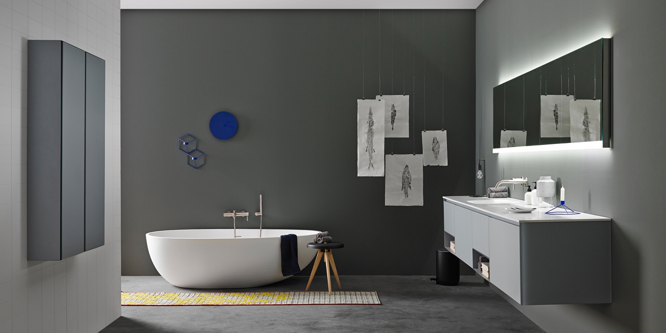 Комплект мебели для ванной Inbani Strato 46 046 - Вид №1