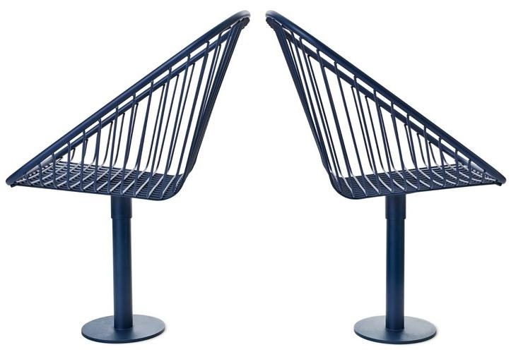 Nola Industrier Стул для улицы из стали с порошковым покрытием Korg sun-id-1414718 - Вид №1