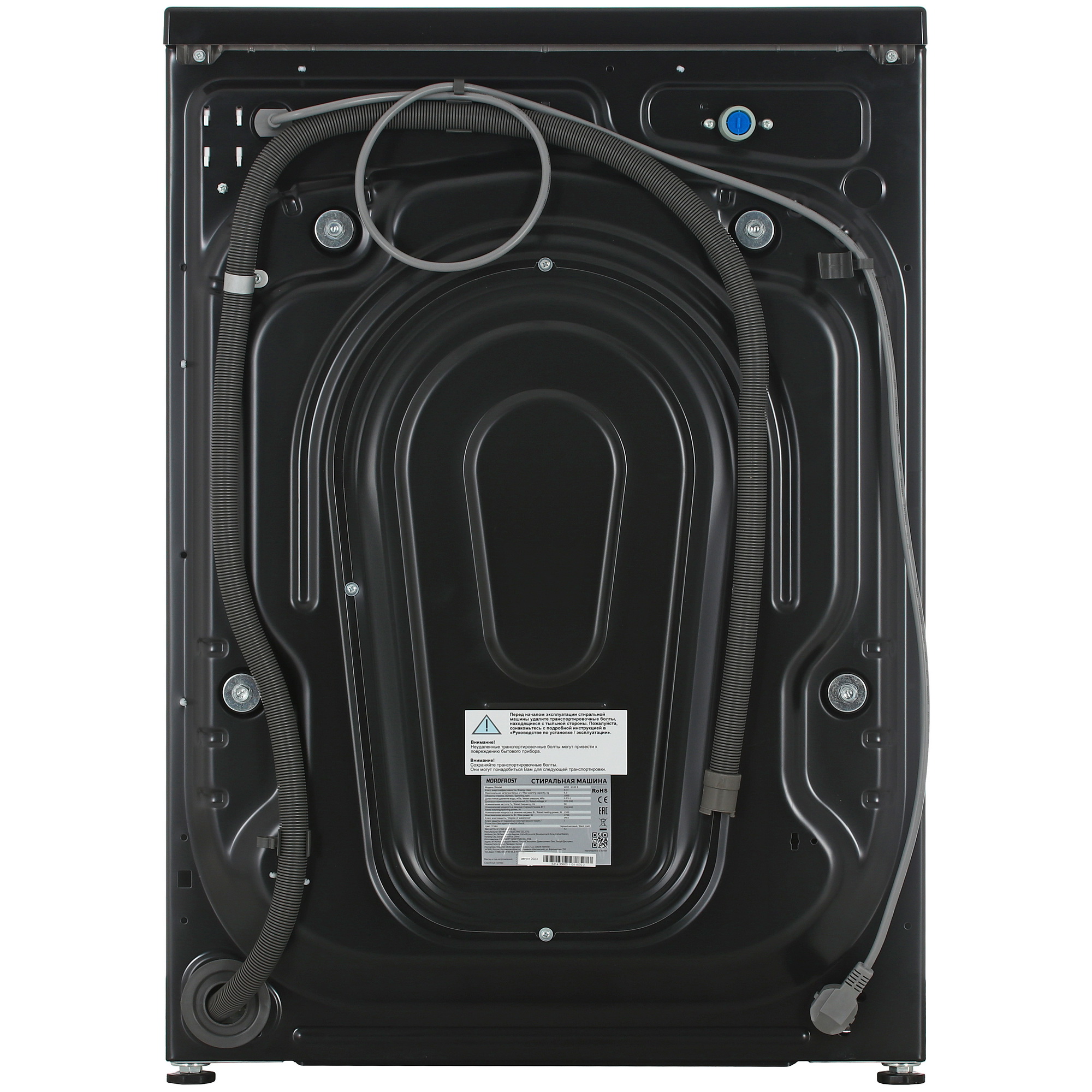 9067346 Стиральная машина Nordfrost WM2 6100 B черный STDN-0026023 - Вид №9