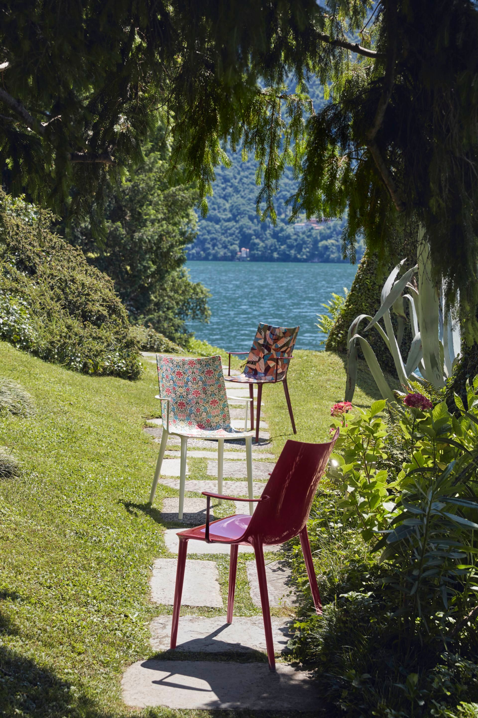 Тканевый стул с подлокотниками Kartell H. H. H ARCH-00109899 - Вид №7